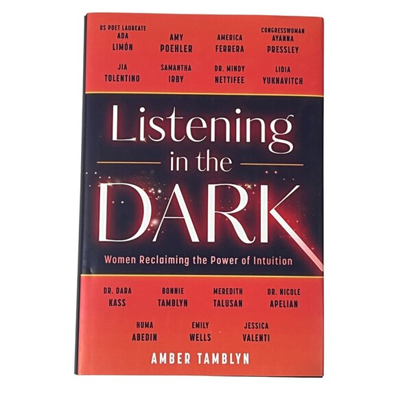 Listening in the Dark by Amber Tamblyn Hardcover Book Women Essays & Intuition - Picture 1 of 5
